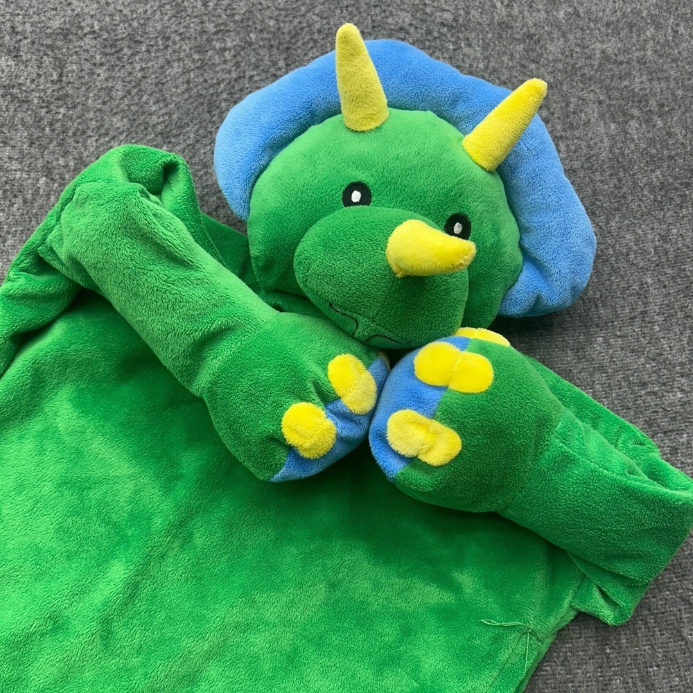Cuddle Covers Dinosaur‎ Buddy Cover Green Plush Animal Pillow Case